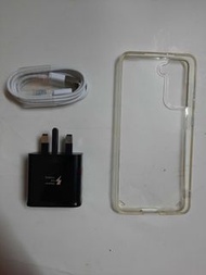 S21 Samsung accessories charger, cable,case