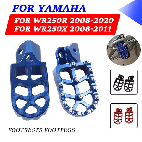For YAMAHA WR 250 R WR250 X WR 250R 250X WR250R WR250X Accessories Footrests Footpegs Foot Pegs Rest