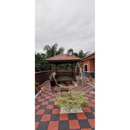 Pondok kayu Gazebo saiz 8x8