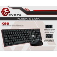 EYOTA KEYBOARD AND MOUSE COMBO K66