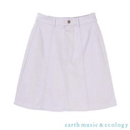 earth music &amp; ecology直筒短裙 紫色