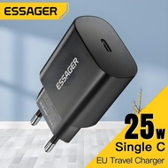 Essager 25W USB C Charger Fast Charging Mobile Charger Mobile Phone Charger for Mobile Phone