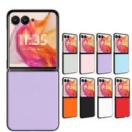 Moto Razr 50/50s/50d ケース Razr 50 Ultra 耐衝撃 カバー TPU+PUレザー 折りたたみ型 シンプル Motorola モトローラ レーザー50 / 50 ウルトラ