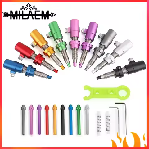 Archery Cushion Plunger Magnetic Arrow Rest Set Screw-In Arrow Side Pad Adjustable Rests Tools Recur