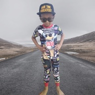 PYJAMAS💥💥 cartoon (DUCK DUDE) soft&comfort microfiber 2-10y DUCK DUDE baju budak