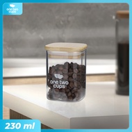 Airtight Food Storage Glass Jar 230ml - Leak-Proof Kitchen Glass Jar 230ml - Multipurpose Glass Jar 