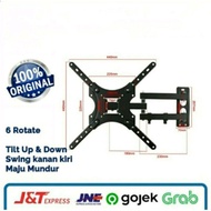 TV Bracket | 43 Inch TV Bracket - NORTH BAYOU P4 NBP4 32" 40" 43" 49" 50" 55"