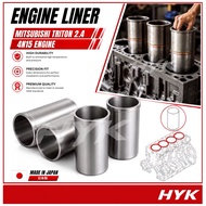 MITSUBISHI TRITON 2.4 4N15 ENGINE 🇯🇵 86MM LINER ENGJIN BUATAN SET 4PC /JAPAN CYLINDER ENGINE LINER