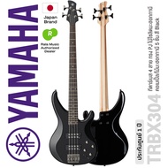 Yamaha TRBX304 กีตาร์เบส 4 สาย แบบ Active ไม้โซลิดมะฮอกกานี คอเมเปิ้ล/มะฮอกกานี 5 ชั้น ปิ๊กอัพฮัมคู่