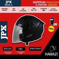 Jpx NOVA X BLACK DOFF Helmet | Jpx HALF FACE SNI Helmet