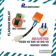 UNIVERSAL RSX Y15ZR V2 R25 V2 R15 V3 VARIO LED SIGNAL FLASHER RELAY DOUBLE SIGNAL RELAY