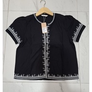 ET CETERA BLOUSE BALLOON SLEEVEWanita WITH EMBROIDERY DETAILS
