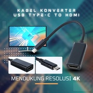 CHAOH USB Type C to HDMI 4K Converter Cable 15 cm - MM142 (ORIGINAL)