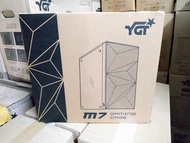 YGT M7 Black Tempered Glass Gaming PC/Desktop Case M-ATX/MINI-ITX Case