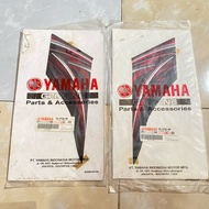 Original Yamaha Mio soul 2011 Black Wing Sticker striping YGP 14D-F832B-M0 14D-F832C-M0