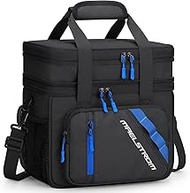 Maelstrom Lunch Box, 20L Insulated Lunch Bag for Men Women, Expandable Double Deck Leakproof Cooler 