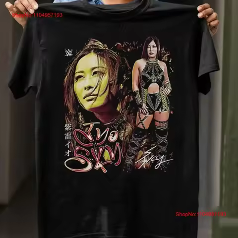 HOT SALE IYO SKY Vintage Black T Shirt All Size S 35XL vintage Washed fashion Top For Everyday Wear 