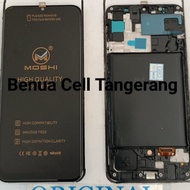 SHIPPINGbebas - Samsung A30S Lcd + Original Moshi Frame