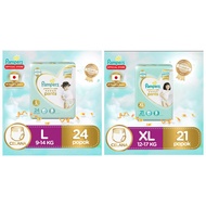 Pampers xL 21 L 24 PREMIUM CARE PANTS XL21 L24 diapers pampers PANTS