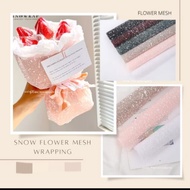 (48x48cm) TILESnow sheet SNOW TILE FABRIC PER piece OF WRAPPING FABRIC 48 cm x 48 cm