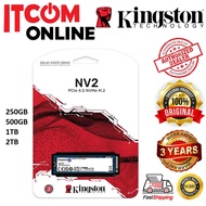 KINGSTON NV3 250GB/500GB/1TB/2TB/4TB M.2 NVME GEN4 2280 2230 SSD