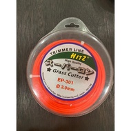 TRIMMER LINE-3.0MM GRASS CUTTER (Tali MESIN rumbut)