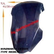 Honda CB150X TYPE MEDIUM WINDSHIELD VISOR VARIATION ACCESSORIES