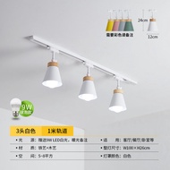 Nordic Track Lighting Led สําหรับร้านเสื้อผ้าและผนังห้องนั่งเล่น Cob ติดตามสไตล์พื้นหลัง Track Strip