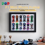 POP BRICKS | LEGO Display Box for 71049 F1 Mini Car with Dustproof Feature