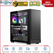 SEGOTEP Rambo 360Q USB 3.0 TG Mid Tower EATX Black