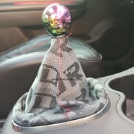 Racing Bride Hyper Fabric Shift Boot JDM Shift Knob Cover for Universal Car