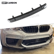 On sale For 5 Series Dry Carbon Fiber Front Bumper Lip Spoiler For BMW F90 M5 2018 2019 Head Chin Sh