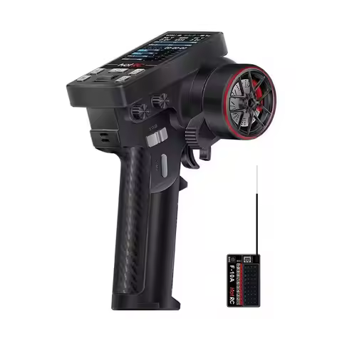 HOTRC CT-8B/CT-8A plastic wheel 8-Channel 2.4G Remote Control Receiver for Car Ship Model Gun Contro