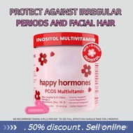 Kapsul Multivitamin PCOS Hormon Bahagia - Suplemen Myo-Inositol dan D-Chiro Inositol - Kapsul Suplem