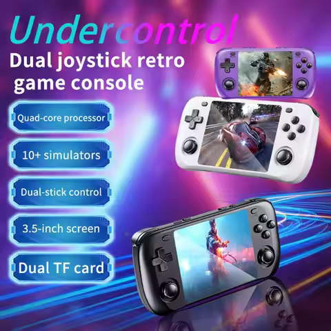 DT89 HOT H36S 3.5 Inch Pocket Handheld Game Console 64G for /PS1//SNES/ Emulators Portable Video Gam