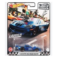Hot Wheels Premium Car Culture Corvette Z06 Drag Racer Boulevard 2022 Laughlin