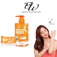 DW Orange Kojic Niacinamide Body Lotion 300ml / Soap