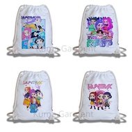 Demon Hunter Kpop Canvas Drawstring bag Multipurpose/ Launch bag Lunch/ Souvenir/ Wedding/