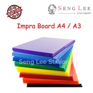 Impra Board A4 / A3 (2 pcs) Polyplast Board / PP Straw Board / Plastic Board / Corrugated Board