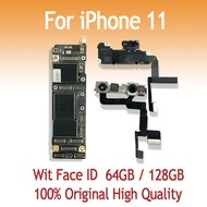 64GB 128GB 256GB Motherboard For iPhone 11 With Face ID iOS Logic board Mainboard