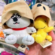 Snoopy Town限定 MR.SACK Olaf Woodstock 笠頭公仔掛飾