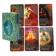 iN2IT Tarot Classics Edition A 78 Tarot Deck Unlocking The Secrets of Classic Literature Party Table