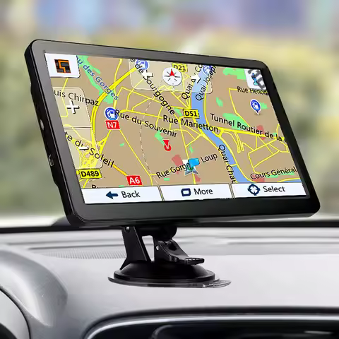 7 Inch HD Car GPS Navigation FM Transmitter Portable Navigator 256MB+8G USB TF Australia North Ameri