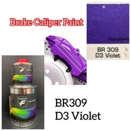 FORCE BR309 D3 VIOLET 4:1 BRAKE CALIPER PAINT With HARDENER