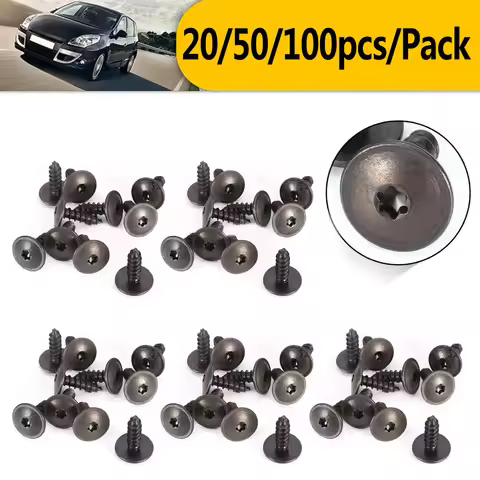 20/50/100pcs/Set Car Clips Fastener For AUDI A1 A3 A4 LA5 A6 LA8 Q3 Q5 Q7 For Engine Splash Guard Se