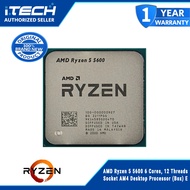 AMD Ryzen 5 5600 6 Cores, 12 Threads Socket AM4 Desktop Processor (Box) E