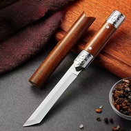 Pisau Samurai Mini Mongolian Pisau Outdoor Traveling Pisau Daging Murah