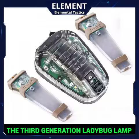 HEL-STAR 6 3rd Generation Ladybug Light Teammate Survival Identification Light Signal Waterproof Hel