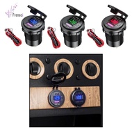 [freneci] USB Charger C Voltmeter Fast USB Car Charger USB Car Charger Car Charger for Golf Smartpho