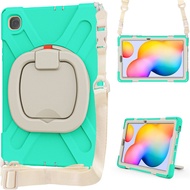 เคสเด็กสำหรับ Galaxy Tab S6 Lite 2020เคส-กันกระแทกทนทานเต็มรูปแบบ10.4นิ้วกันกระแทกพร้อมขาตั้งสายคล้อ